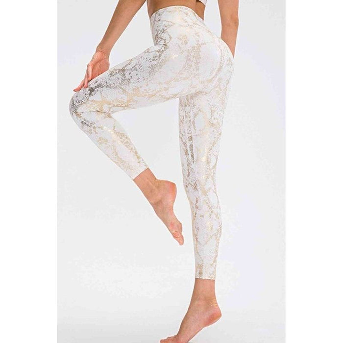 Animal Print Active Pants