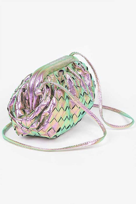 Metallic Weaved Soft Swing Bag