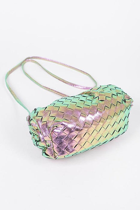 Metallic Weaved Soft Swing Bag