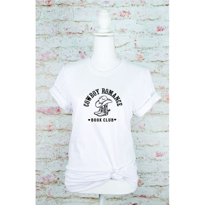 Cowboy Romance Book Club Graphic Tee