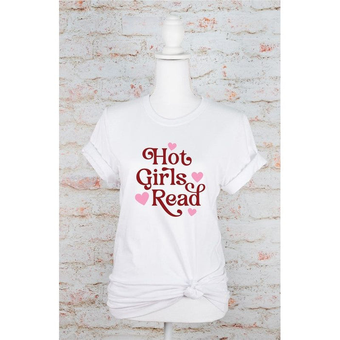 Hot Girls Read Graphic Tee