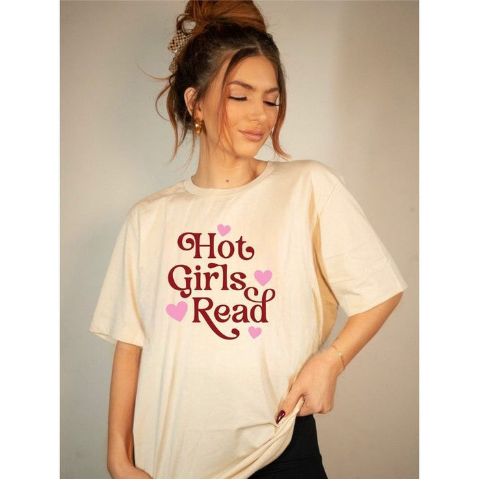 Hot Girls Read Graphic Tee