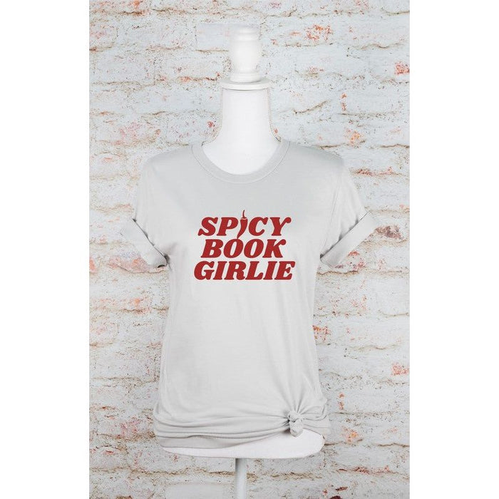 Spicy Book Girlie Graphic Tee