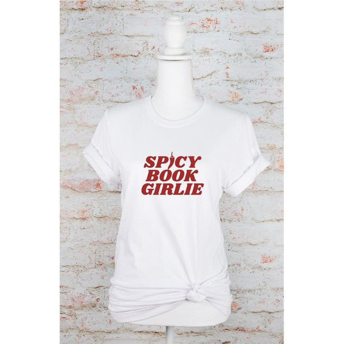 Spicy Book Girlie Graphic Tee