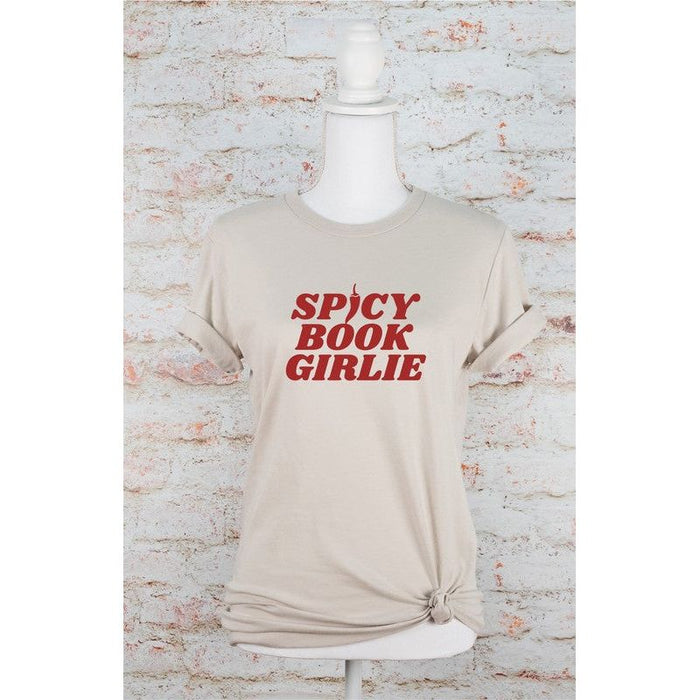 Spicy Book Girlie Graphic Tee