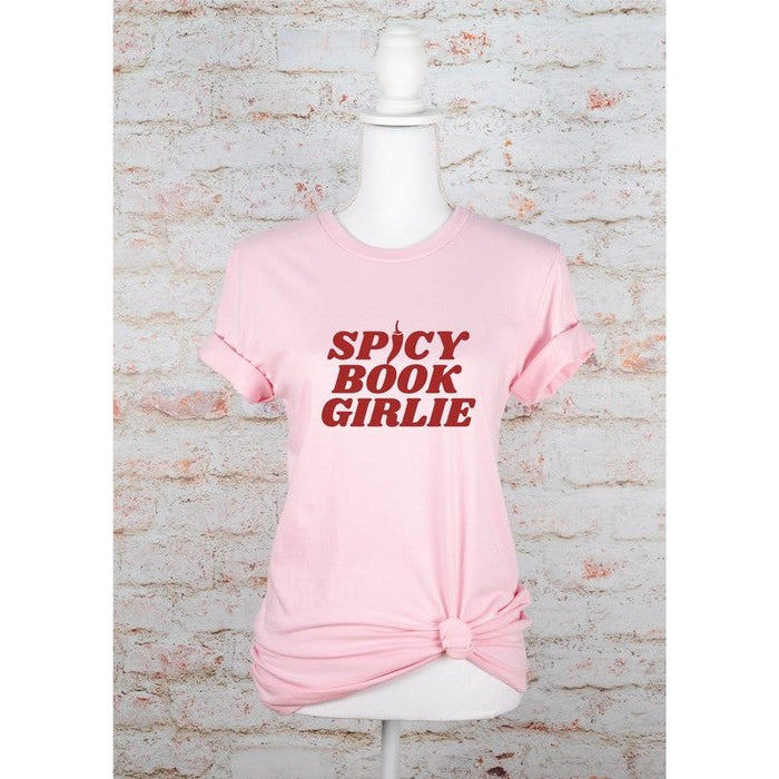 Spicy Book Girlie Graphic Tee