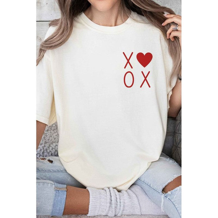 Xoxo Valentines Pocket Graphic Tee