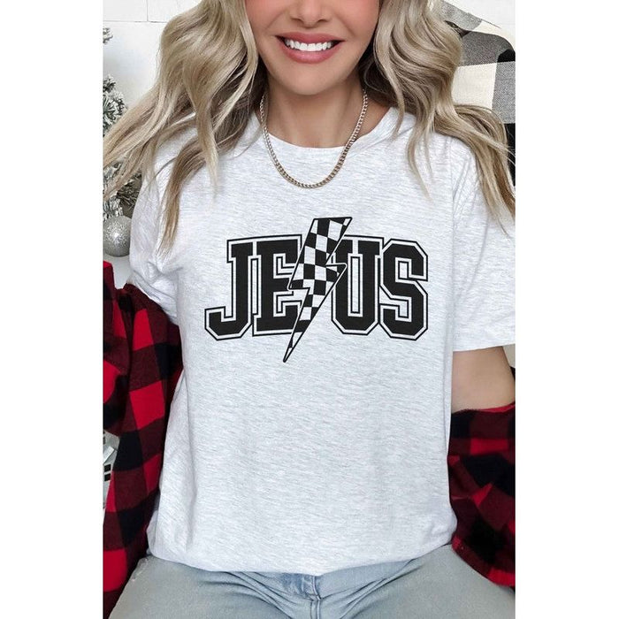 Jesus Lightning Graphic Tee