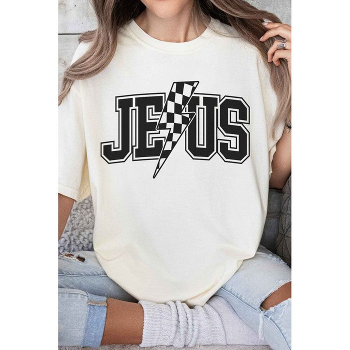 Jesus Lightning Graphic Tee