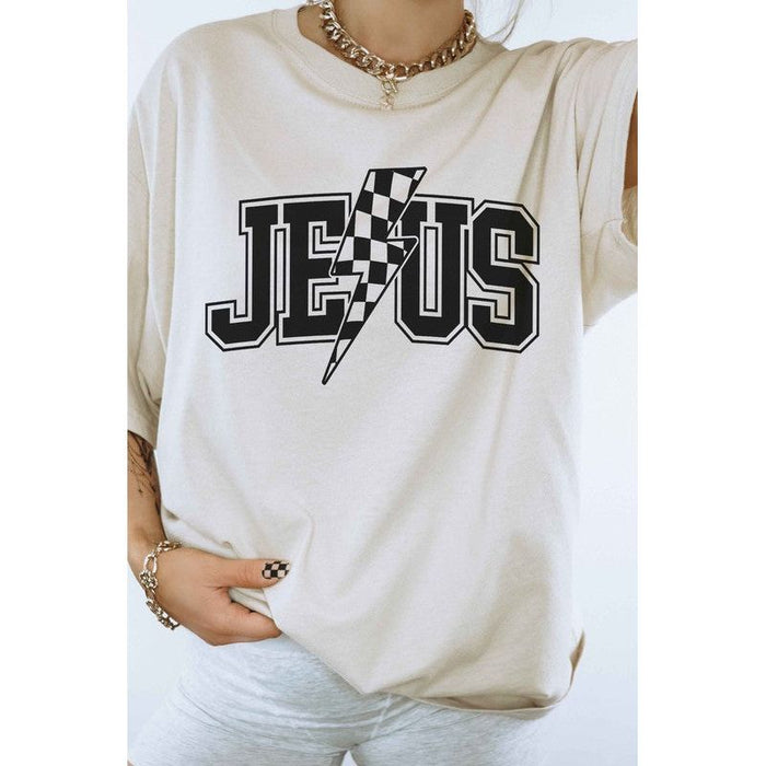 Jesus Lightning Graphic Tee