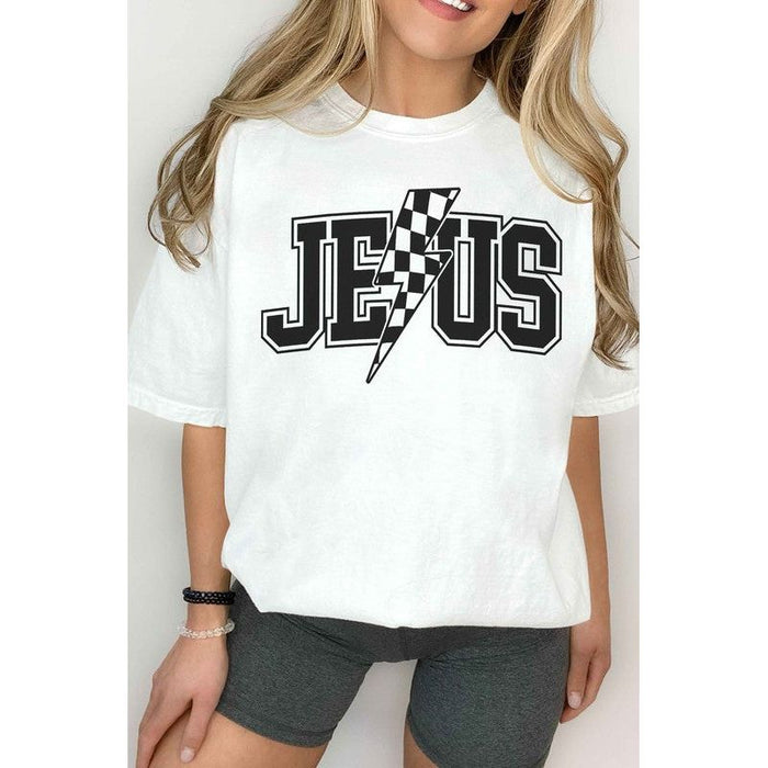 Jesus Lightning Graphic Tee