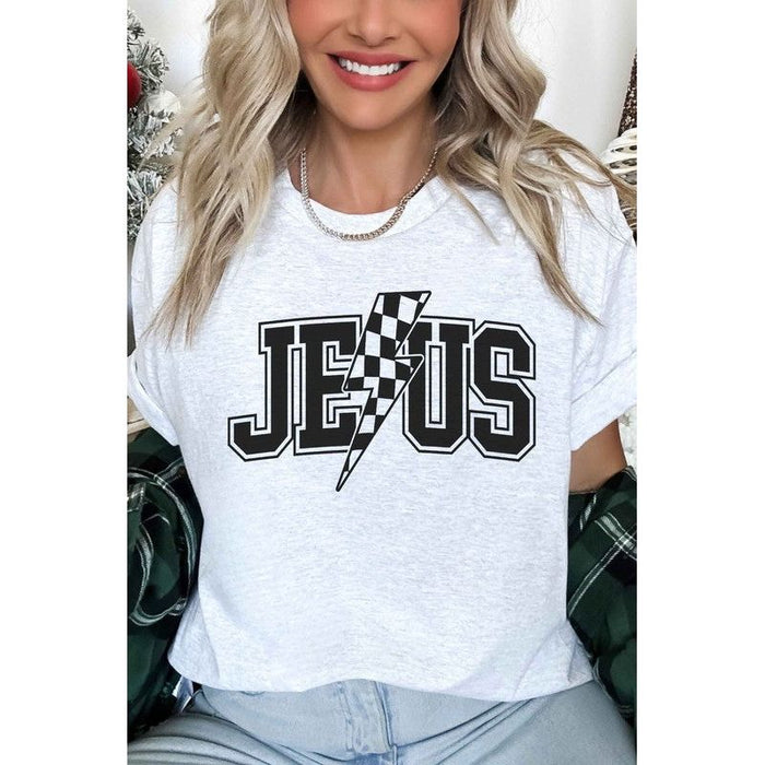 Jesus Lightning Oversized Tee