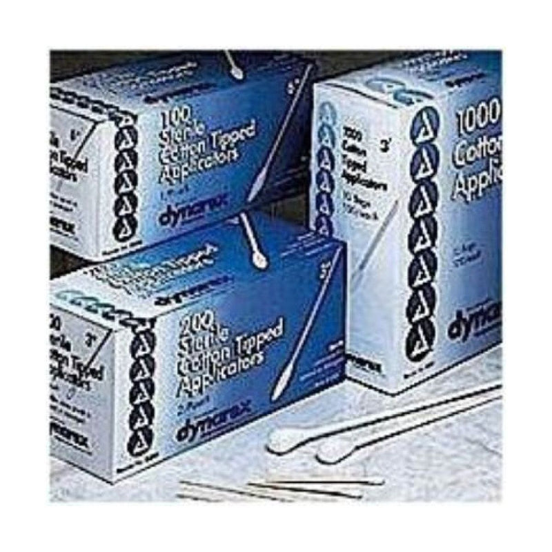 Dynarex Dynarex Cotton Tipped Applicators 6" / Non-Sterile 1,000/box, 10 Bx/case First Aid