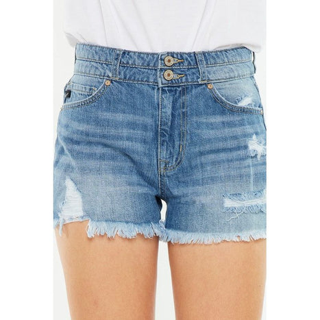 High Rise Mom Shorts