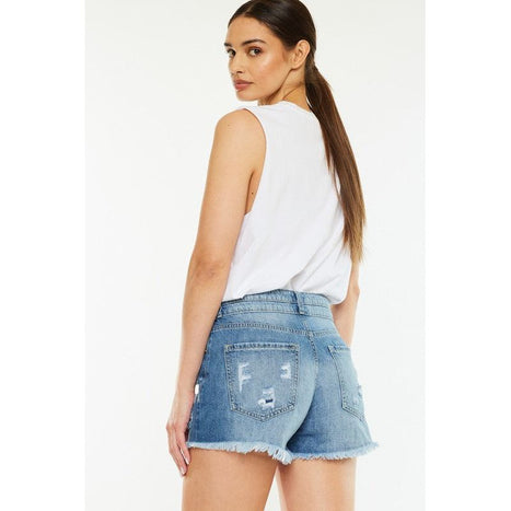 High Rise Mom Shorts