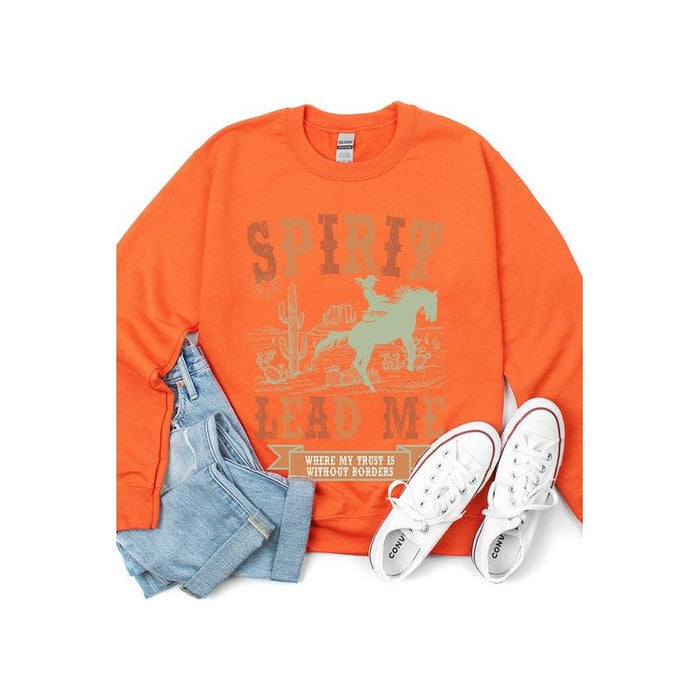 Desert Worship Spirit Graphic Fleece Sweatshirts