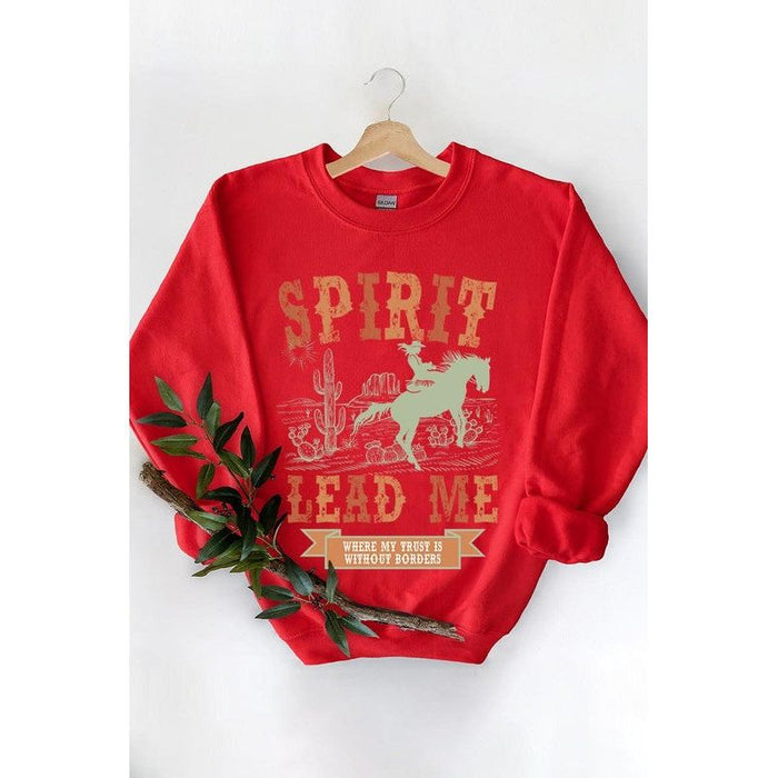 Desert Worship Spirit Graphic Fleece Sweatshirts