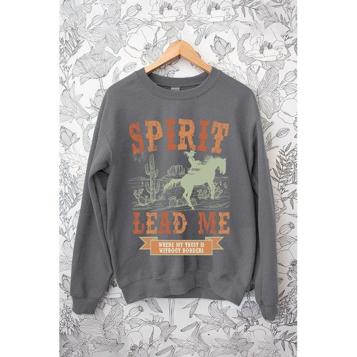 Desert Worship Spirit Graphic Fleece Sweatshirts