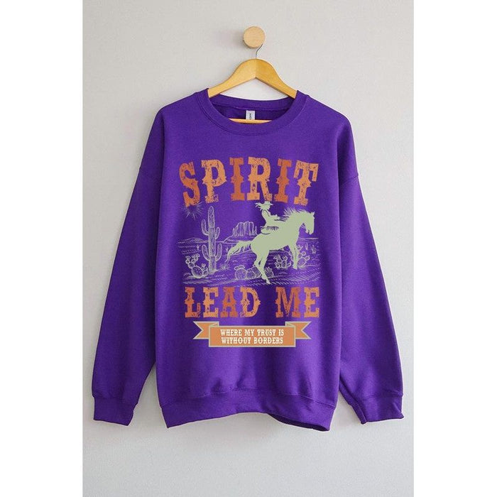 Desert Worship Spirit Graphic Fleece Sweatshirts