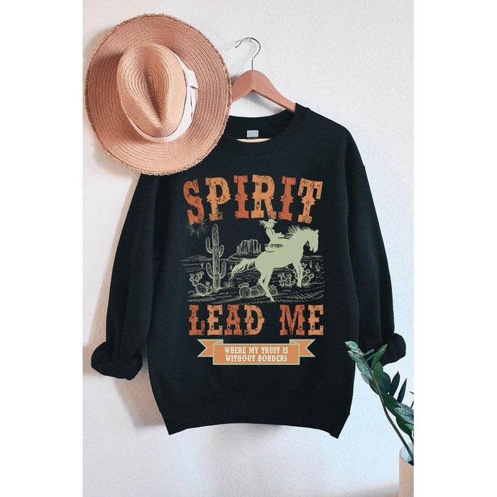 Desert Worship Spirit Graphic Fleece Sweatshirts