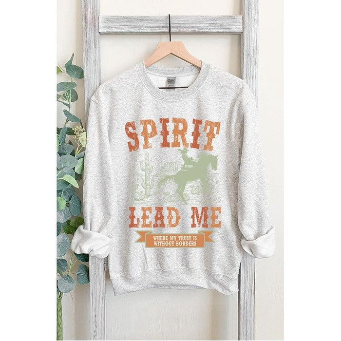 Desert Worship Spirit Graphic Fleece Sweatshirts