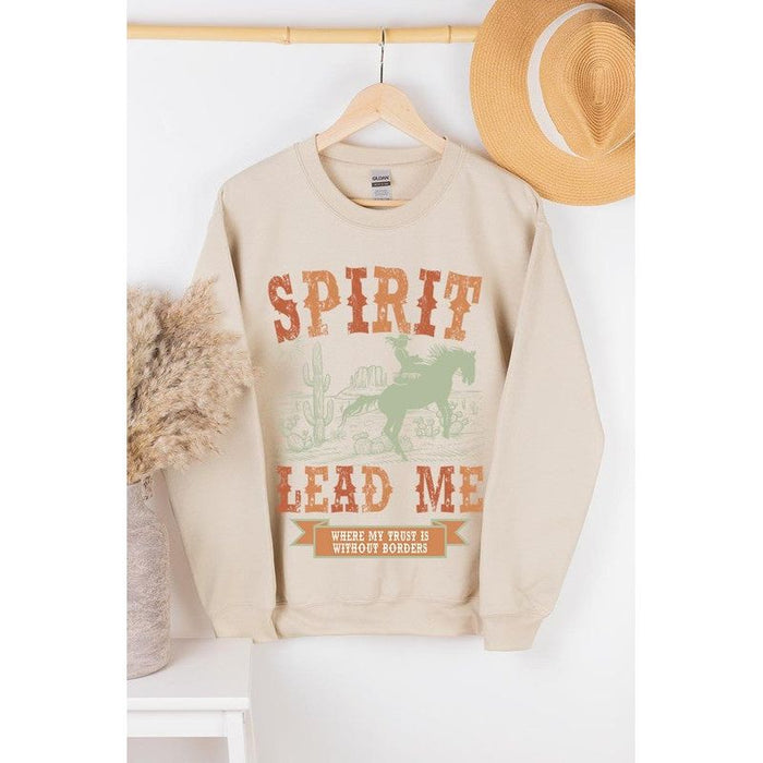 Desert Worship Spirit Graphic Fleece Sweatshirts