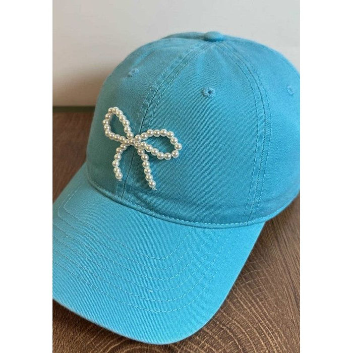 Bow baseball cap