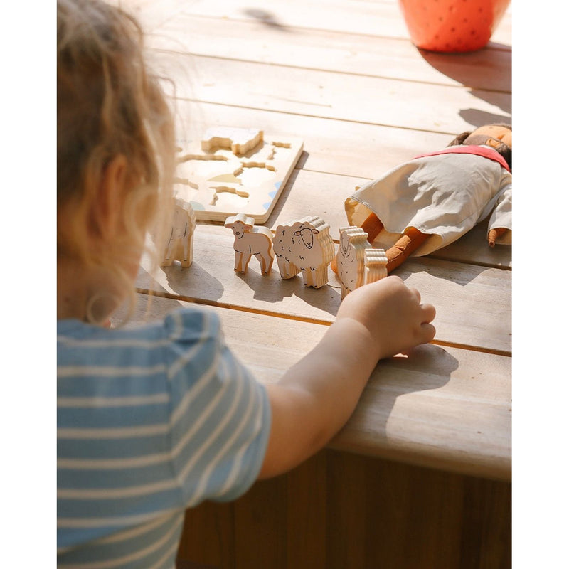 Be A Heart Good Shepherd Wooden Puzzle puzzle