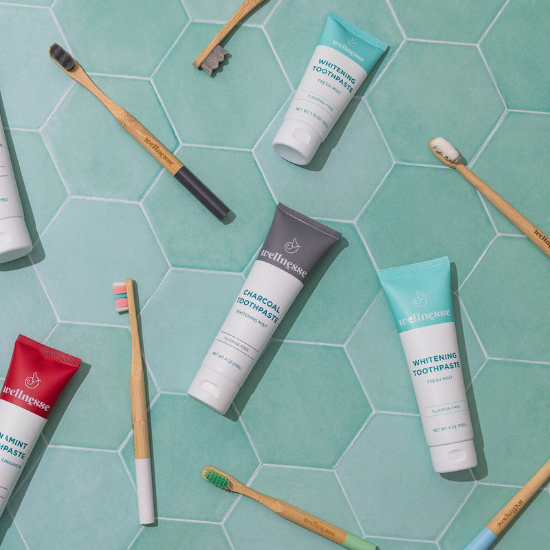 Wellnesse Charcoal Toothpaste Oral Care
