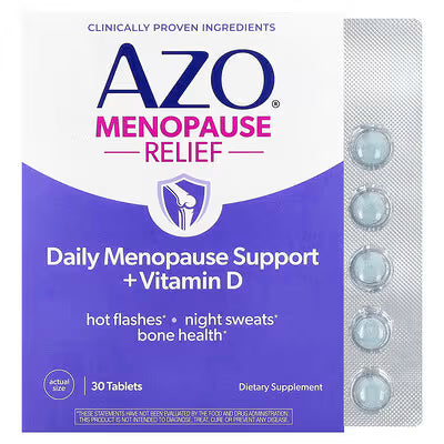 AZO AZO MENOPAUSE RELIEF TB 30 Vitamins & Supplements