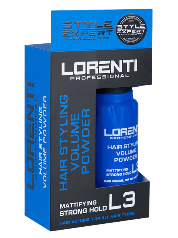 Vip Barber Supply Lorenti Powder Wax 30g Styling Hair Powder White Smoke L3 - Strong Hold
