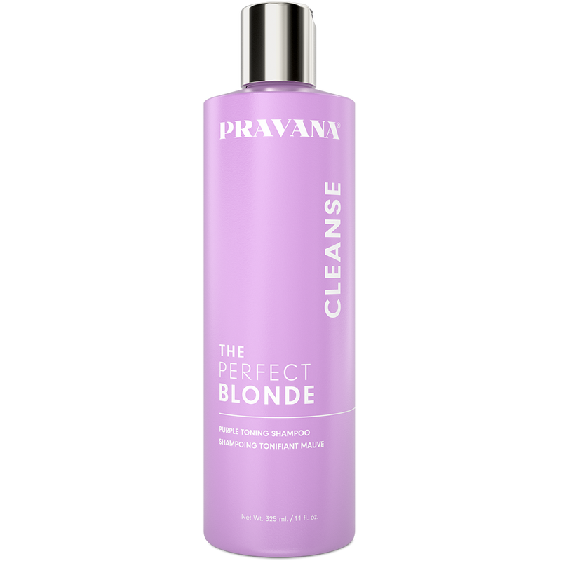 VIP Extensions Pravana The Perfect Blonde Purple Toning Shampoo 33.8 oz Shampoo Thistle