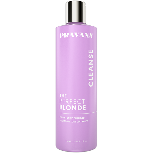 VIP Extensions Pravana The Perfect Blonde Purple Toning Shampoo 33.8 oz Shampoo Thistle