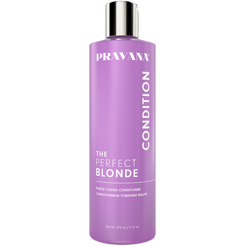 VIP Extensions Pravana The Perfect Blonde Purple Toning Conditioner 10.1 fl oz Conditioner Plum