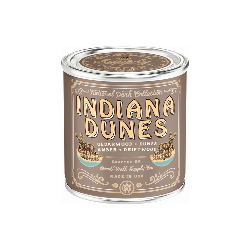 Good & Well Supply Co Indiana Dunes National Park Candle Candles