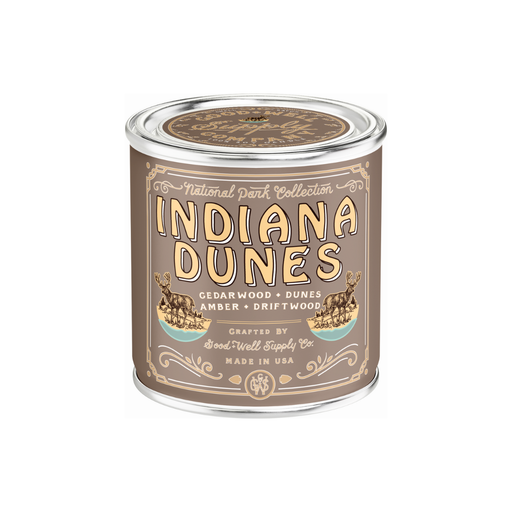 Good & Well Supply Co Indiana Dunes National Park Candle Candles