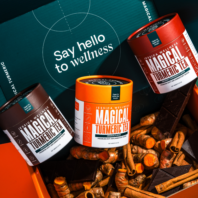 Jessica Wellness Shop Magical Turmeric Tea (Pack of 4)