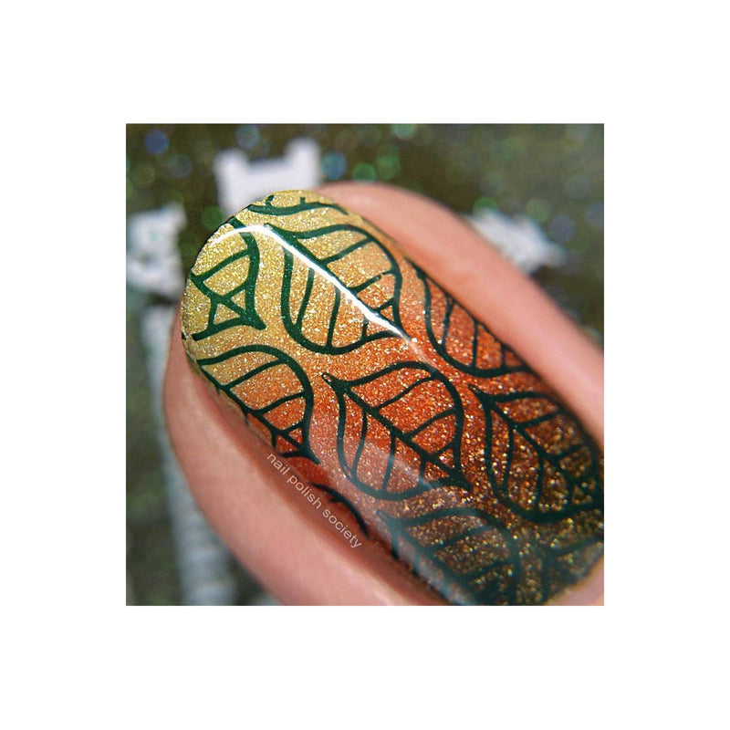 UberChic Beauty Lovely Leaves-03 Stamping Plate