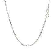 Bids.com 14k White Gold Singapore Chain 1.5mm Necklaces