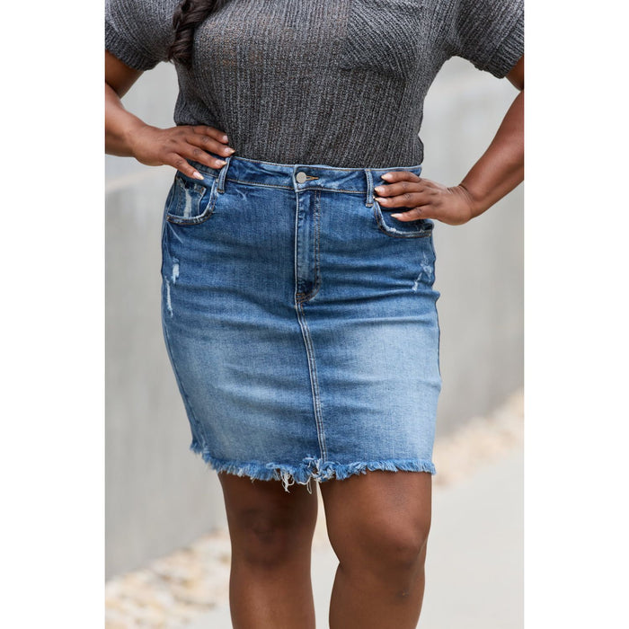 Risen Amelia Denim Mini Skirt