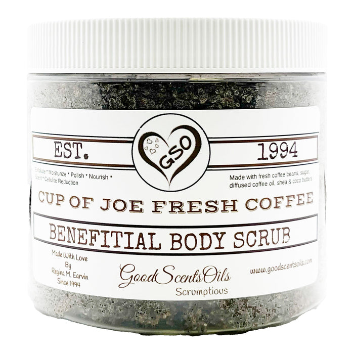 Good Scents Oils - Cup Of Joe Coffee Face & Body Scrub 16 Oz