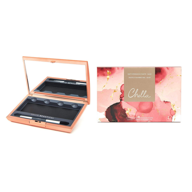 Chella empty eyeshadow palette - quad Brow & Eye