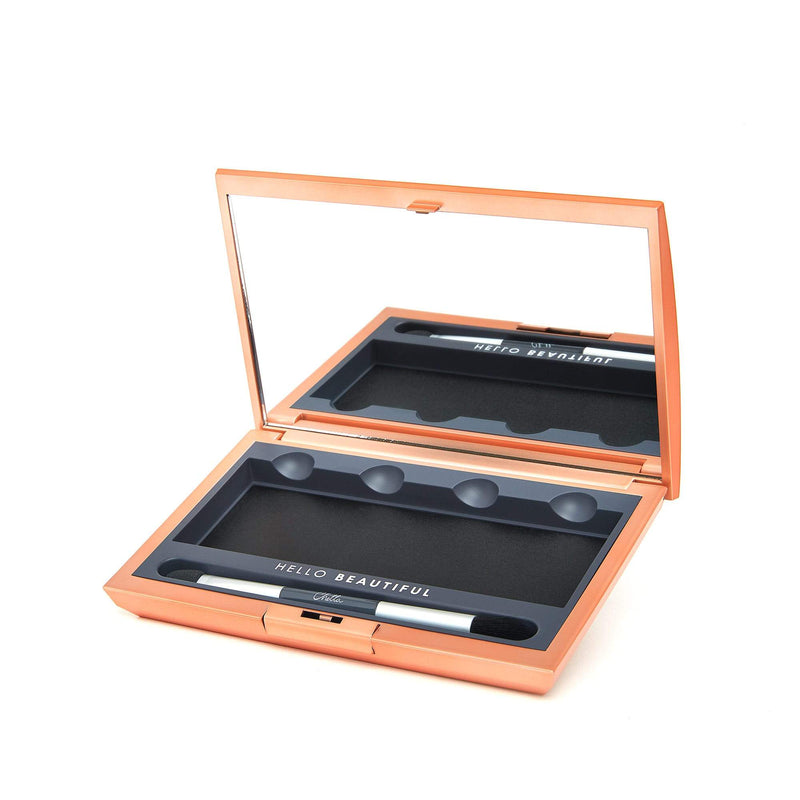 Chella empty eyeshadow palette - quad Brow & Eye