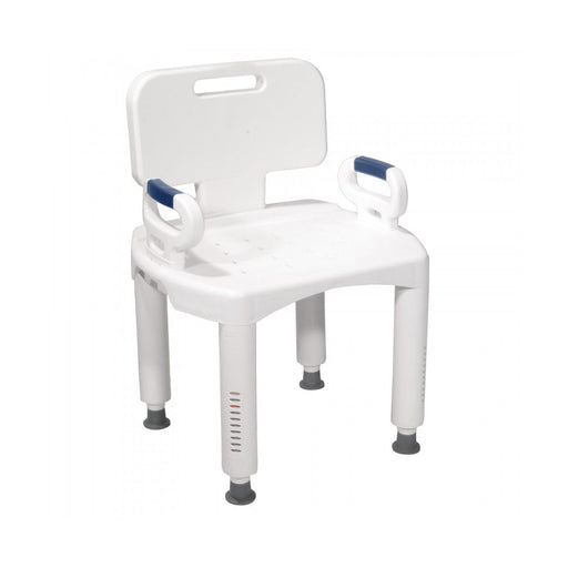 Drive Medical Drive Medical Premium Series Shower Chair With Back And Arms Chairs