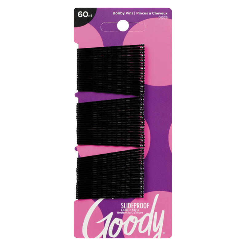 Goody Goody Start Style Finish Stay Tight Bobbies Bobby Pins Black Health & Beauty Black