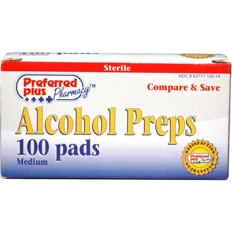 0 Alcohol Preps Sterile 100 Pads Antiseptics & Cleaning Supplies White Smoke