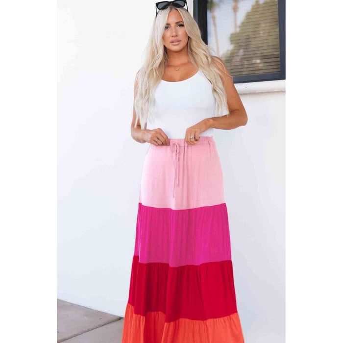 Mariana Tiered Maxi Skirt