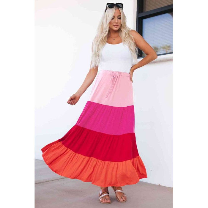 Mariana Tiered Maxi Skirt