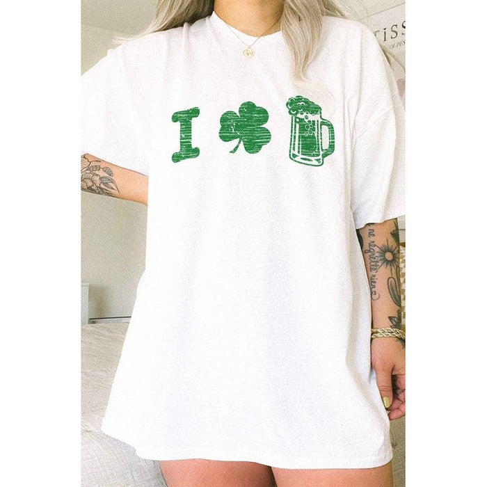 Irish St Patrick's Oversized Tee