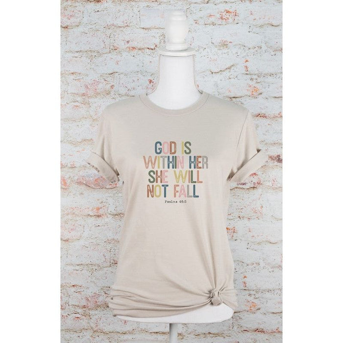 God Is Within Her Graphic Tee